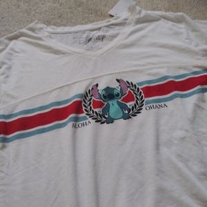 💎NEW! Girls Stitch Logo WhiteTshirt